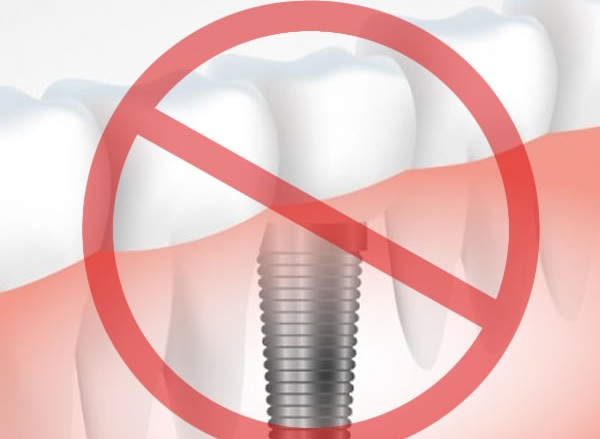 contre-indications implants dentaires